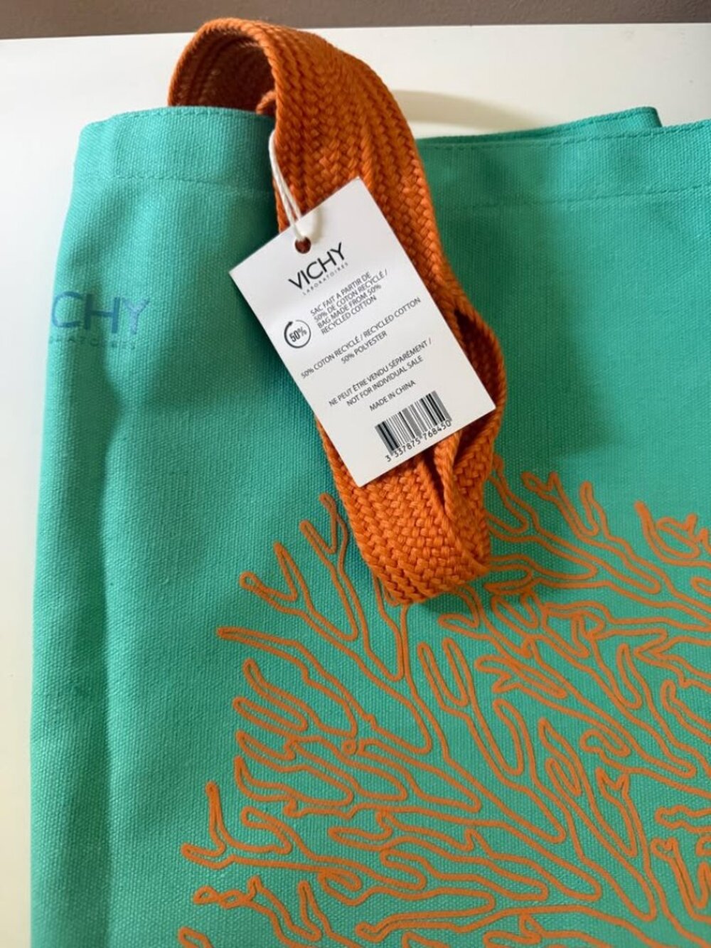 Vichy Beach Bag Summer Tote